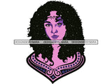 Afro Beautiful Black Woman SVG African American Ethnicity Afro Puffy Hairstyle Beauty Salon Queen Diva Classy Lady  Beautiful People Beauty Salon Princess