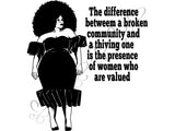 Afro Beautiful Black Woman SVG African American Ethnicity Afro Puffy Hairstyle Beauty Salon Queen Diva Classy Lady  Beautiful People Beauty Salon Princess