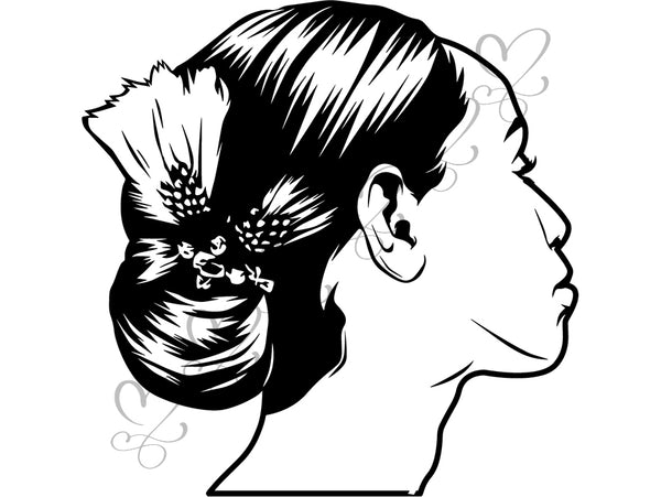 Afro Beautiful Black Woman SVG African American Ethnicity Afro Puffy Hairstyle Beauty Salon Queen Diva Classy Lady  Beautiful People Beauty Salon Princess