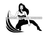 Beautiful Woman Svg Classy Diva Lady Nubian Queen .SVG .EPS .PNG Vector Clipart Silhouettes Circuit Cut Cutting
