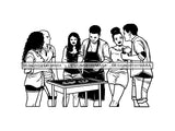 Barbecue Reunion SVG Cut Files For Silhouette and Cricut
