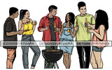 Barbecue Reunion PNG Files For Print