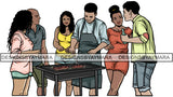 Barbecue Reunion PNG Files For Print