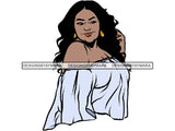 Thick Sexy Woman Long Black Hair In Gray JPG PNG Clipart Cricut Silhouette Cut Cutting