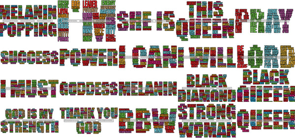 Bundle 40 Words Letter Lord Life Quotes SVG Files For Cutting and More!