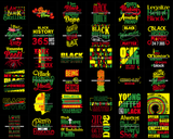 Bundle Black History Month Mega Bundle For Commercial Use PNG SVG JPG Print Cutting Digital Download Art Digital Tshirt Logo Sublimation Cricut Clipart Artwork Illustration