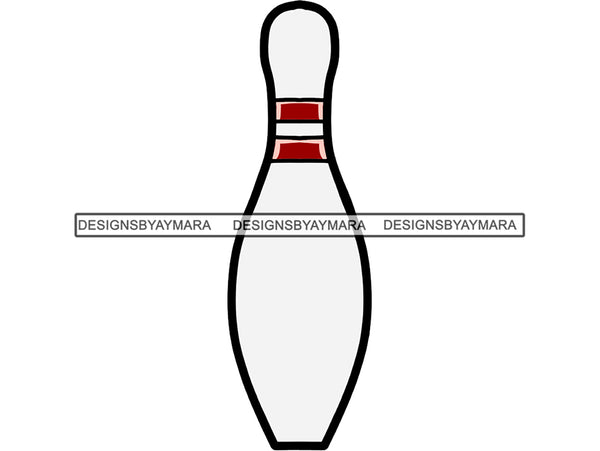 Bowling King Winner Sport Champion Varsity Player Game Ball Crown Gold Strike Trophy Tournament .PNG .SVG Clipart Vector Cricut Cut Cutting