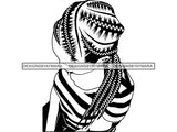 Afro Woman SVG Braids Dreads Hairstyle Nubian Melanin Black Queen African American Ethnicity .SVG .EPS .PNG Vector Clipart Cricut Circuit Cut Cutting