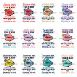 Bundle 12 Birthday Queen I Can Be Mean Quotes SVG PNG JPG Cutting Files For Silhouette Cricut and More!