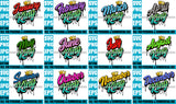 Bundle 12 Birthday King Dripping SVG Hot Selling Designs SVG JPG PNG Layered Cutting Files For Silhouette Cricut and More