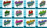 Bundle 12 Birthday Queen Dripping SVG Hot Selling Designs SVG JPG PNG Layered Cutting Files For Silhouette Cricut and More