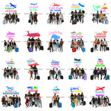 Bundle 20 Couple Trips Soulmates What Happened On Couple Weekend Couple Getaway Vacation Mode Honeymoon B/W PNG JPG SVG Cutting Files For Silhouette Cricut and More!