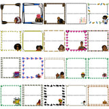 Bundle 20 Cute Decoration Frames Banners Designs SVG JPG PNG Vector Clipart Cricut Silhouette Cut Cutting