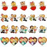 Bundle 20 Cute Lion Lioness Animal Couple Loving Kissing Love SVG JPG PNG Vector Designs Clipart For Cricut Silhouette Cut Cutting and More!