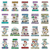 Bundle 20 Cute Auntie Grandma Father Grandpa Baby Unicorns Clouds Lovely Family Celebration Fantasy Fairytale SVG JPG PNG Vector Clipart Cricut Silhouette Cut Cutting
