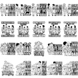 Bundle 20 Happy Fathers Day Daddy Dad Special Moment Love Papa Kids Male Man SVG JPG PNG Vector Designs Clipart For Cricut Silhouette Cut Cutting and More!