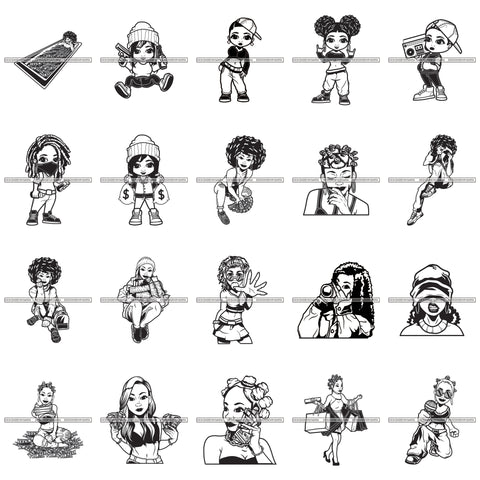 Bundle 20 Bathtub Full Of Money Hustler Lola Boombox Radio Luxury Lifestyle Designs For T-Shirt and Other Products SVG PNG JPG Cutting Files For Silhouette Cricut and More!