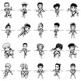 Bundle 20 Super Hero Boy Superhero Cape Strong Power Kids Child Toddler Cute SVG PNG JPG Cutting Files For Silhouette Cricut Cut Cutting