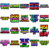 Bundle 20 Hustle Grind Queen Life Quotes .SVG Cutting Files For Silhouette Cricut and More!