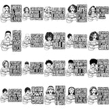 Bundle 20 Lola Reading Smart Woman Quotes Be Your Own Wonder Woman Quotes SVG PNG JPG Cutting Files For Silhouette Cricut and More!