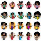 Bundle 20 Afro Lola Realtor Real State Broker House For Sale Rent Sold Melanin Afro Woman Layered Designs SVG JPG PNG Layered Cutting Files For Silhouette Cricut and More