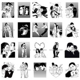 Bundle 20 Sexy Lovely Couple Relationship Soulmates Goals Love Trust Loyalty SVG JPG PNG Vector Clipart Cricut Silhouette Cut Cutting