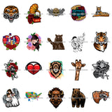 Bundle 20 Miscellaneous Tattoos Animals Heart Angel Designs For T-Shirt and Other Products SVG PNG JPG Cutting Files For Silhouette Cricut and More!