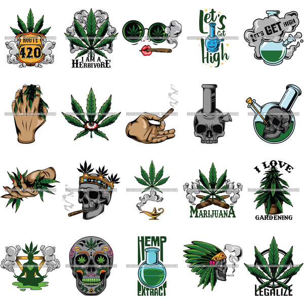 Mega Bundle 1000+Ganja Designs Mary Jane 420 Grass Weed Marijuana Cannabis Pot Blunt Joint Herbs Deigns Sublimation SVG PNG JPG Cutting Files  SVG PNG JPG Cutting Designs Silhouette Sublimation Designs