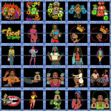 Bundle 25 Money Bag Grind Hustler Cash Grinding God Is Good Mix Bundle SVG PNG JPG Cut Files For Silhouette Cricut and More!