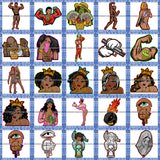 Bundle 25 Strong Man Queen Woman Bodybuilder Biceps Woman Praying Mix Bundle SVG PNG JPG Cut Files For Silhouette Cricut and More!