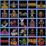 Bundle 25 Gangster Hustler Baby Savage Paid In Full Cute Cat Grind SVG PNG JPG Cut Files For Silhouette Cricut and More!