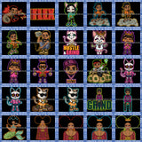 Bundle 25 Flex Hustle Grind Melanin Woman Afro Puff Cute Girl Money Bag Cat SVG PNG JPG Cut Files For Silhouette Cricut and More!