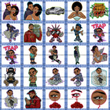 Bundle 20 Mix Hustler Man King Queen Coupe Soulmates Relationship Soulmates Trap Boy SVG PNG JPG Cut Files For Silhouette Cricut and More!