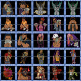 Bundle 25 Gangster Angel Hustler Mafia Man Grind Hustler Melanin Woman SVG PNG JPG Cut Files For Silhouette Cricut and More!