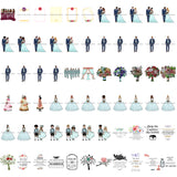 Super Bundle 66 Married Lovely Couple Wife Husband Marriage Happy Wedding Romantic Celebration Engagement Bride Groom SVG Cutting Files