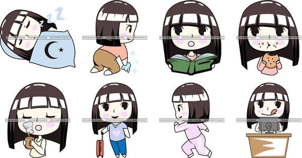 EVERYDAY BASIC Digital Planner Stickers Pre-cropped Digital Stickers .PDF .PNG .JPG