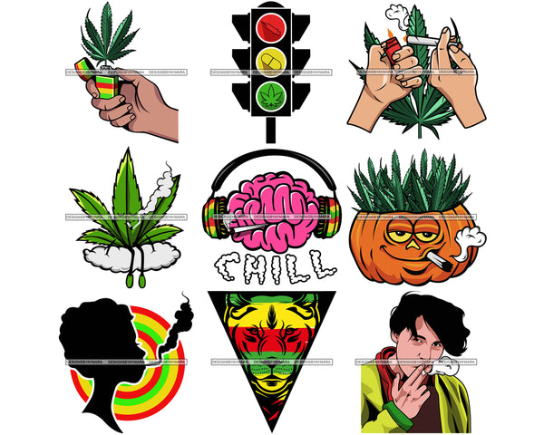 Mega Bundle 1000+Ganja Designs Mary Jane 420 Grass Weed Marijuana Cannabis Pot Blunt Joint Herbs Deigns Sublimation SVG PNG JPG Cutting Files  SVG PNG JPG Cutting Designs Silhouette Sublimation Designs