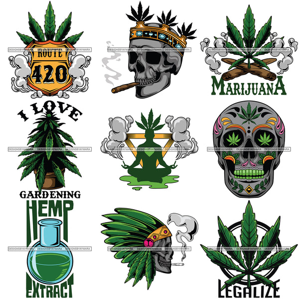 Mega Bundle 1000+Ganja Designs Mary Jane 420 Grass Weed Marijuana Cannabis Pot Blunt Joint Herbs Deigns Sublimation SVG PNG JPG Cutting Files  SVG PNG JPG Cutting Designs Silhouette Sublimation Designs