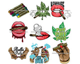 Mega Bundle 1000+Ganja Designs Mary Jane 420 Grass Weed Marijuana Cannabis Pot Blunt Joint Herbs Deigns Sublimation SVG PNG JPG Cutting Files  SVG PNG JPG Cutting Designs Silhouette Sublimation Designs