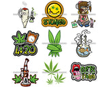 Mega Bundle 1000+Ganja Designs Mary Jane 420 Grass Weed Marijuana Cannabis Pot Blunt Joint Herbs Deigns Sublimation SVG PNG JPG Cutting Files  SVG PNG JPG Cutting Designs Silhouette Sublimation Designs
