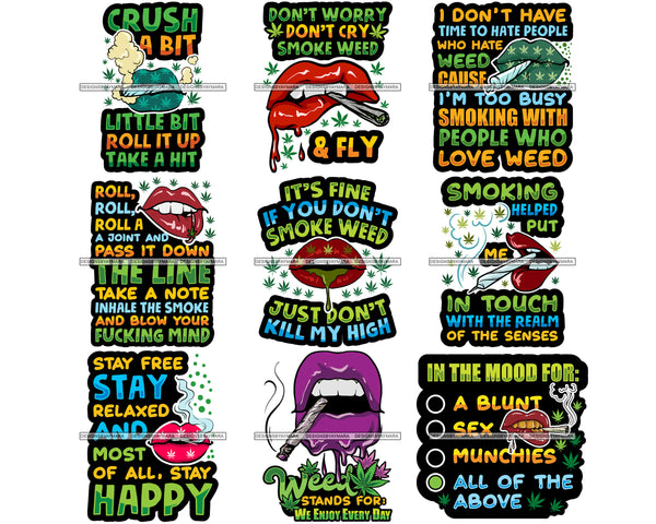 Mega Bundle 1000+Ganja Designs Mary Jane 420 Grass Weed Marijuana Cannabis Pot Blunt Joint Herbs Deigns Sublimation SVG PNG JPG Cutting Files  SVG PNG JPG Cutting Designs Silhouette Sublimation Designs