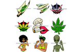Mega Bundle 1000+Ganja Designs Mary Jane 420 Grass Weed Marijuana Cannabis Pot Blunt Joint Herbs Deigns Sublimation SVG PNG JPG Cutting Files  SVG PNG JPG Cutting Designs Silhouette Sublimation Designs