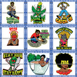 Bundle 9 Stay Hight Happy Life Quotes Self Love Grind Hustler Marijuana 420 Cannabis SVG PNG JPG Cut Files For Silhouette Cricut and More!