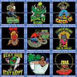 Bundle 9 Stay Hight Happy Life Quotes Self Love Grind Hustler Marijuana 420 Cannabis SVG PNG JPG Cut Files For Silhouette Cricut and More!