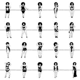 Bundle 20 Afro Caribbean Goddess SVG Cutting Files For Silhouette Cricut and More