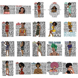 Bundle 20 Afro Woman This Queen Quotes SVG Files For Cutting and More!