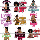 Super Bundle More Than 90 Afro Woman God Lord Life Quotes SVG Cutting Files For Silhouette and Cricut and More!