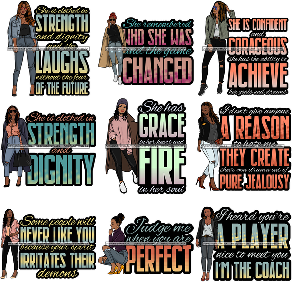 Super Bundle 81 Life Bad Ass Woman Quotes Sexy Fashion Goddess Glamour .SVG Cutting Files