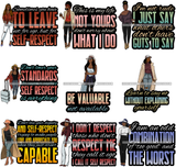 Super Bundle 81 Life Bad Ass Woman Quotes Sexy Fashion Goddess Glamour .SVG Cutting Files