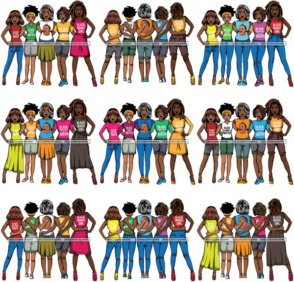 Super Bundle 81 Black History Month .SVG Cutting Files